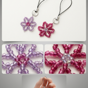 tiny blossom keychain (2)